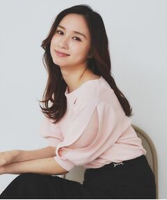 index / インデックス ニット・セーター | 《6色展開/XS-LLサイズ》ドライタッチ デザインスリーブニット【洗濯機洗い可/接触冷感/抗ピル】