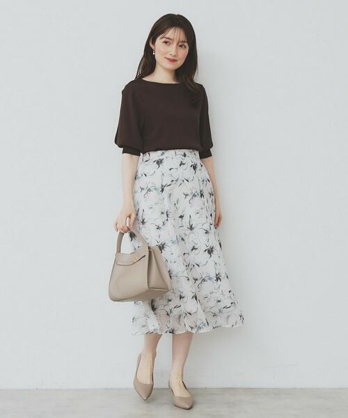 index / インデックス ニット・セーター | 《6色展開/XS-LLサイズ》ドライタッチ デザインスリーブニット【洗濯機洗い可/接触冷感/抗ピル】 | 詳細16