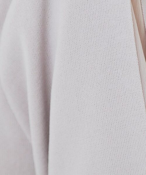 index / インデックス ニット・セーター | 《6色展開/XS-LLサイズ》ドライタッチ デザインスリーブニット【洗濯機洗い可/接触冷感/抗ピル】 | 詳細22