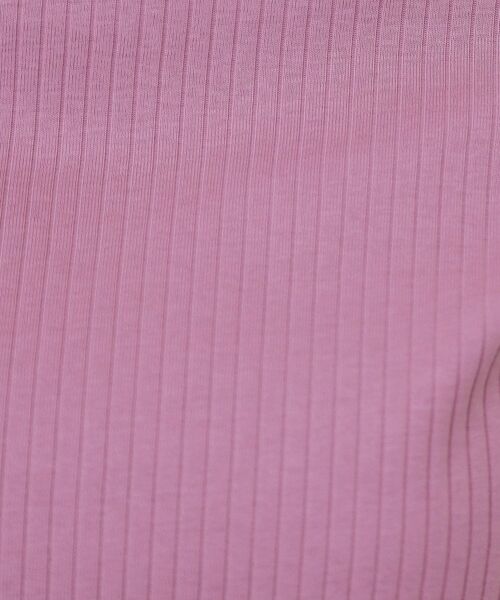 index / インデックス カットソー | 《7色展開/XS-LLサイズ》ボートネックリブトップス【UV/洗濯機洗い可】 | 詳細26