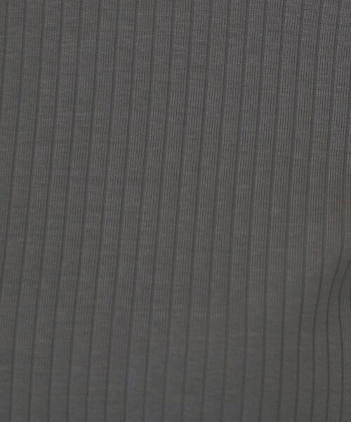 index / インデックス カットソー | 《7色展開/XS-LLサイズ》ボートネックリブトップス【UV/洗濯機洗い可】 | 詳細9