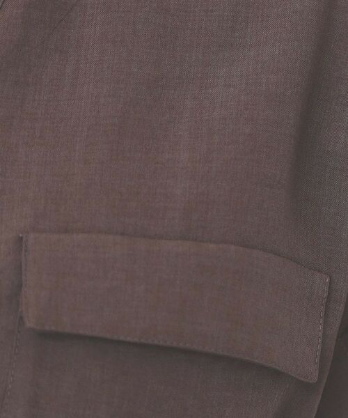 index / インデックス ロング・マキシ丈ワンピース | 《7色展開/XS-LLサイズ》ダブルポケットスキッパーシャツワンピース【吸水速乾/防シワ/イージーアイロン/抗ピル/洗濯機洗い可】 | 詳細26