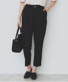 index / インデックス ショート・ハーフ・半端丈パンツ | ストレッチテーパードパンツ【洗濯機洗い可/吸水速乾/防シワ】