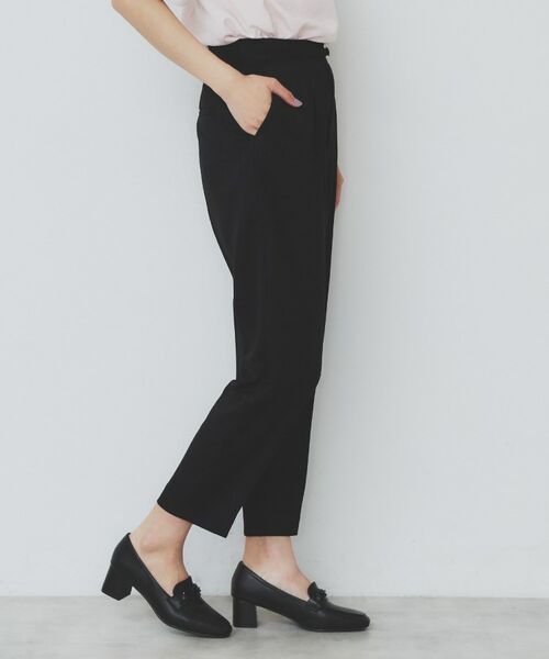 index / インデックス ショート・ハーフ・半端丈パンツ | ストレッチテーパードパンツ【洗濯機洗い可/吸水速乾/防シワ】 | 詳細29