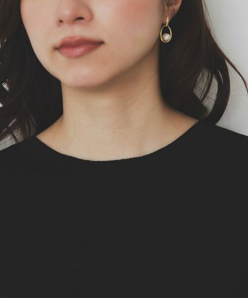 index / インデックス ニット・セーター | ボーダーフリルスリーブニット【洗濯機洗い可】 | 詳細20