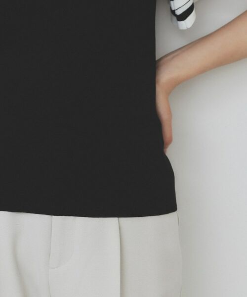 index / インデックス ニット・セーター | ボーダーフリルスリーブニット【洗濯機洗い可】 | 詳細22