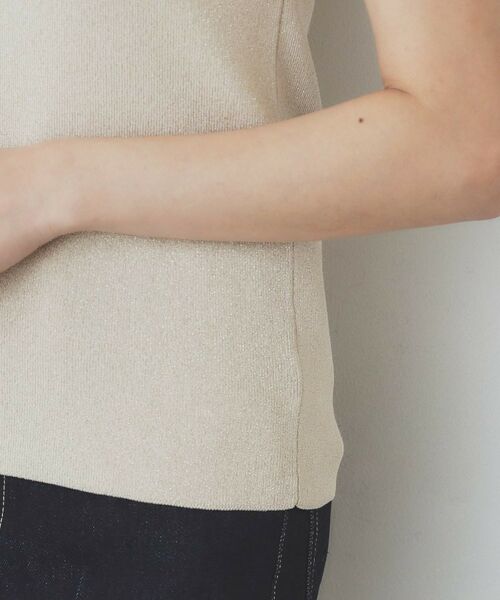 index / インデックス キャミソール・チューブトップ | スクエアネックニットタンク【洗濯機洗い可】 | 詳細22