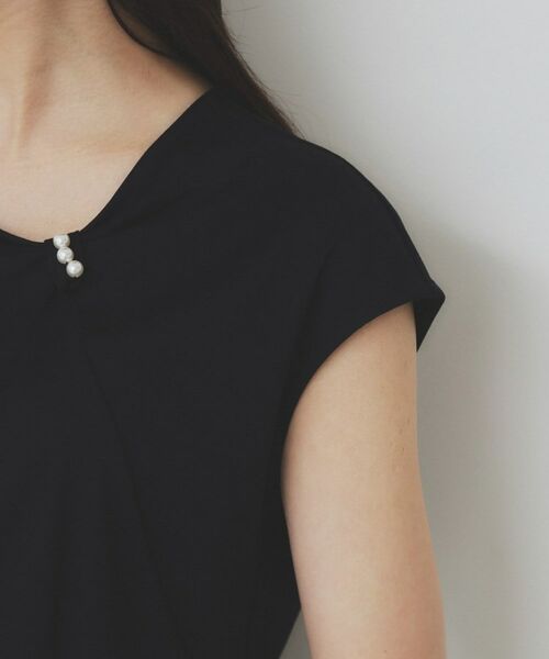 index / インデックス カットソー | アシメリボンフレンチトップス【接触冷感/UVケア/洗濯機洗い可】 | 詳細17