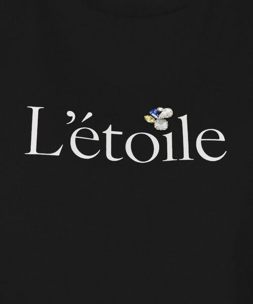 index / インデックス Tシャツ | 《美人百花掲載》ビジュー付きロゴTシャツ【接触冷感/UVケア/吸水速乾/汗ジミ防止/洗濯機洗い可】 | 詳細9