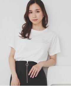 index / インデックス Tシャツ | ロゴ刺繍Tシャツ【UV/接触冷感/洗濯機洗い可】
