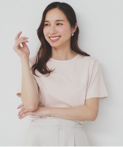 index / インデックス Tシャツ | ロゴ刺繍Tシャツ【UV/接触冷感/洗濯機洗い可】