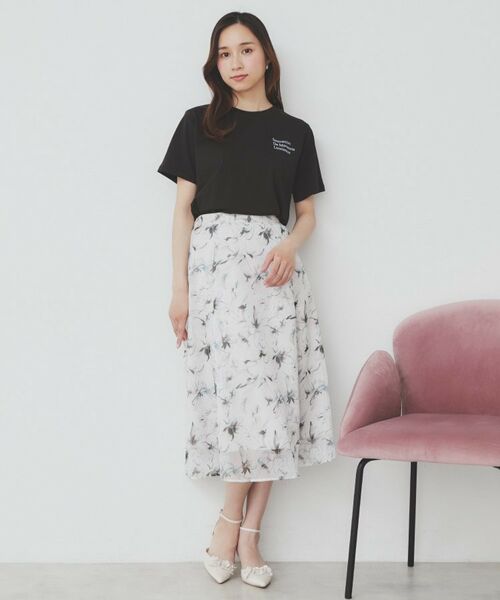 index / インデックス Tシャツ | ロゴ刺繍Tシャツ【UV/接触冷感/洗濯機洗い可】 | 詳細10