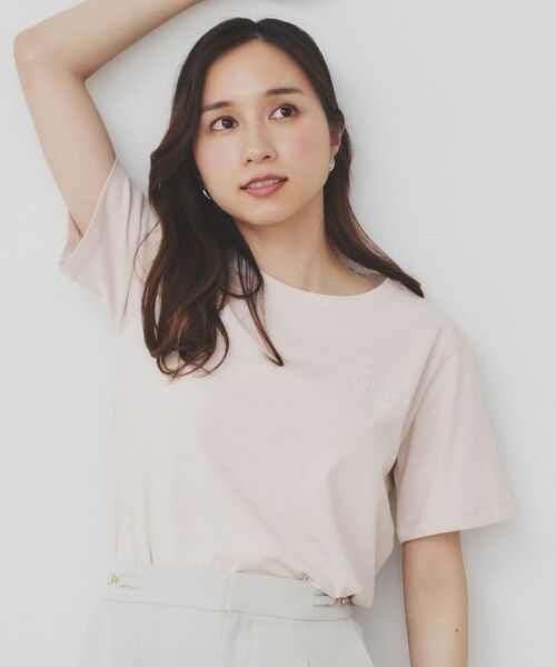 index / インデックス Tシャツ | ロゴ刺繍Tシャツ【UV/接触冷感/洗濯機洗い可】 | 詳細13