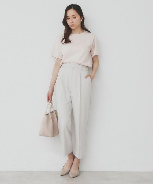 index / インデックス Tシャツ | ロゴ刺繍Tシャツ【UV/接触冷感/洗濯機洗い可】 | 詳細14