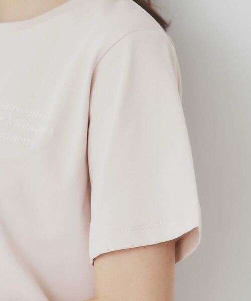 index / インデックス Tシャツ | ロゴ刺繍Tシャツ【UV/接触冷感/洗濯機洗い可】 | 詳細21