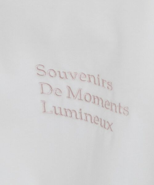 index / インデックス Tシャツ | ロゴ刺繍Tシャツ【UV/接触冷感/洗濯機洗い可】 | 詳細4