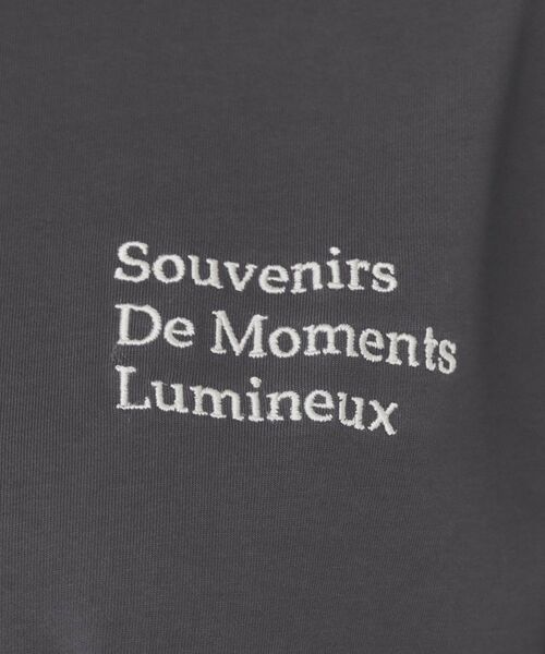 index / インデックス Tシャツ | ロゴ刺繍Tシャツ【UV/接触冷感/洗濯機洗い可】 | 詳細8