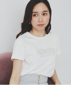 index / インデックス Tシャツ | フロントロゴ刺繍Tシャツ【UVケア/洗濯機洗い可/接触冷感】