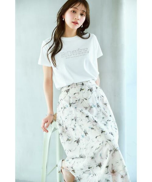 index / インデックス Tシャツ | フロントロゴ刺繍Tシャツ【UVケア/洗濯機洗い可/接触冷感】 | 詳細1