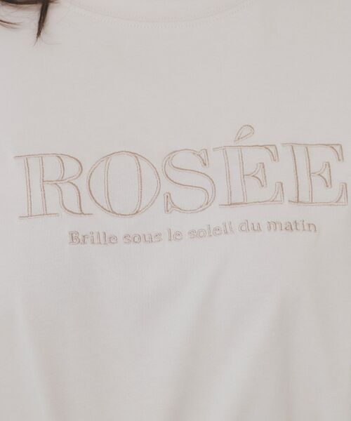 index / インデックス Tシャツ | フロントロゴ刺繍Tシャツ【UVケア/洗濯機洗い可/接触冷感】 | 詳細10