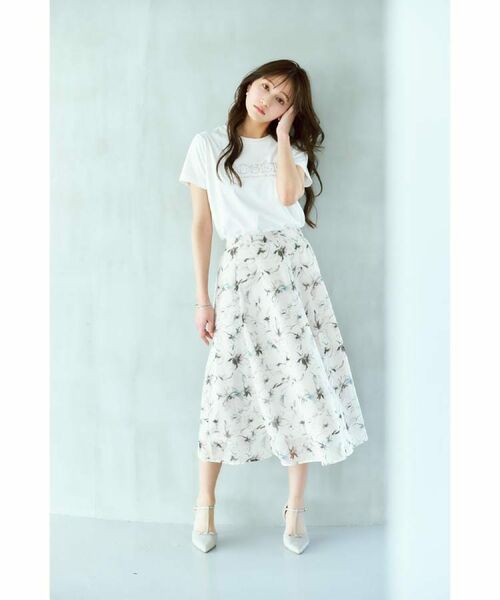 index / インデックス Tシャツ | フロントロゴ刺繍Tシャツ【UVケア/洗濯機洗い可/接触冷感】 | 詳細2