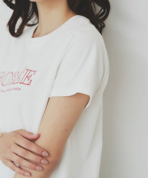 index / インデックス Tシャツ | フロントロゴ刺繍Tシャツ【UVケア/洗濯機洗い可/接触冷感】 | 詳細23