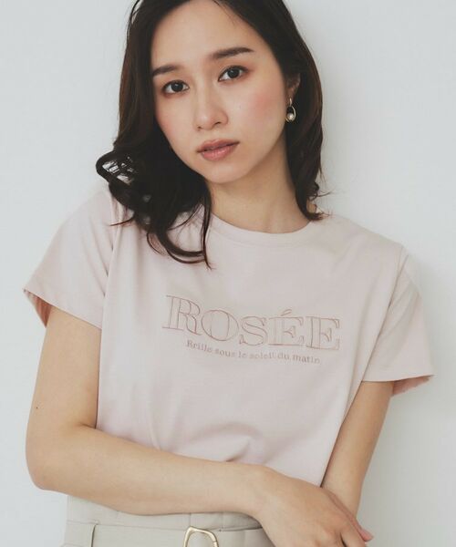 index / インデックス Tシャツ | フロントロゴ刺繍Tシャツ【UVケア/洗濯機洗い可/接触冷感】 | 詳細7