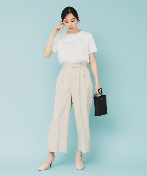 index / インデックス その他トップス | 《ツインセット》ロゴT×チュールキャミ【UVケア/接触冷感/洗濯機洗い可】 | 詳細11