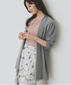 index / インデックス カーディガン・ボレロ | シアージャージカーディガン【洗濯機洗い可/接触冷感/UVケア】