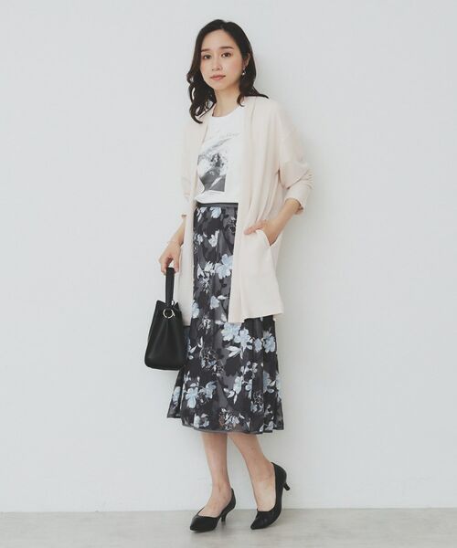 index / インデックス カーディガン・ボレロ | シアージャージカーディガン【洗濯機洗い可/接触冷感/UVケア】 | 詳細10