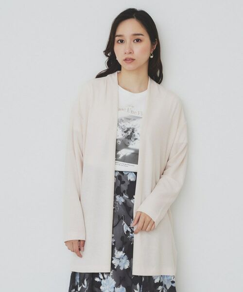 index / インデックス カーディガン・ボレロ | シアージャージカーディガン【洗濯機洗い可/接触冷感/UVケア】 | 詳細13