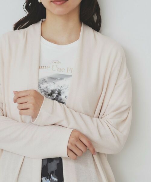 index / インデックス カーディガン・ボレロ | シアージャージカーディガン【洗濯機洗い可/接触冷感/UVケア】 | 詳細17