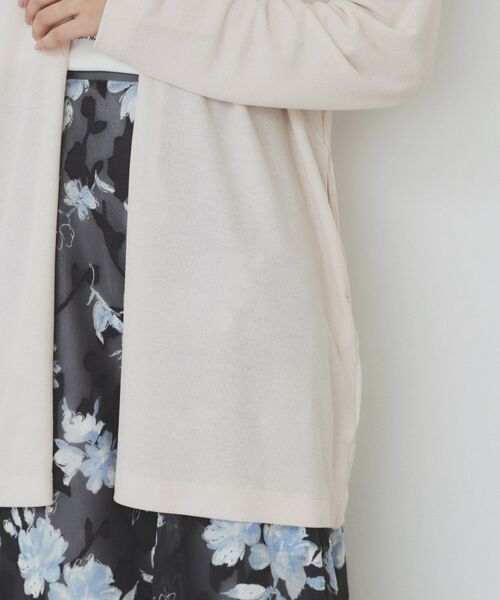 index / インデックス カーディガン・ボレロ | シアージャージカーディガン【洗濯機洗い可/接触冷感/UVケア】 | 詳細19