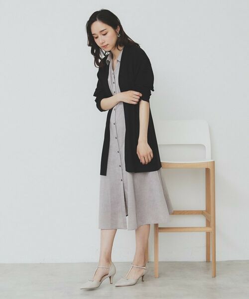 index / インデックス カーディガン・ボレロ | シアージャージカーディガン【洗濯機洗い可/接触冷感/UVケア】 | 詳細6