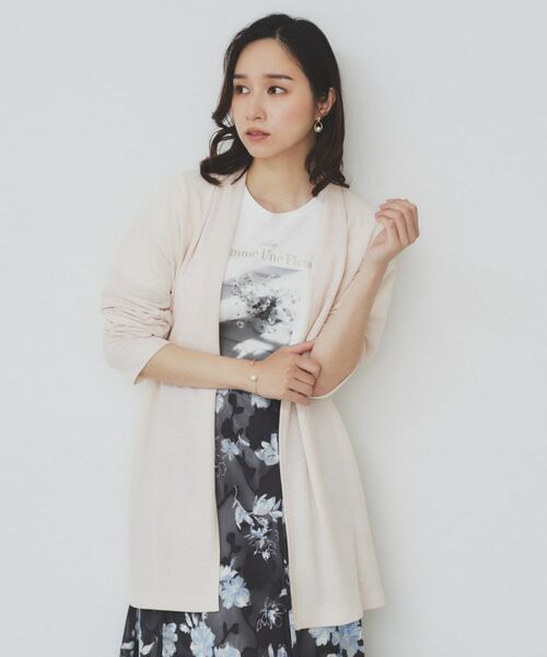 index / インデックス カーディガン・ボレロ | シアージャージカーディガン【洗濯機洗い可/接触冷感/UVケア】 | 詳細9