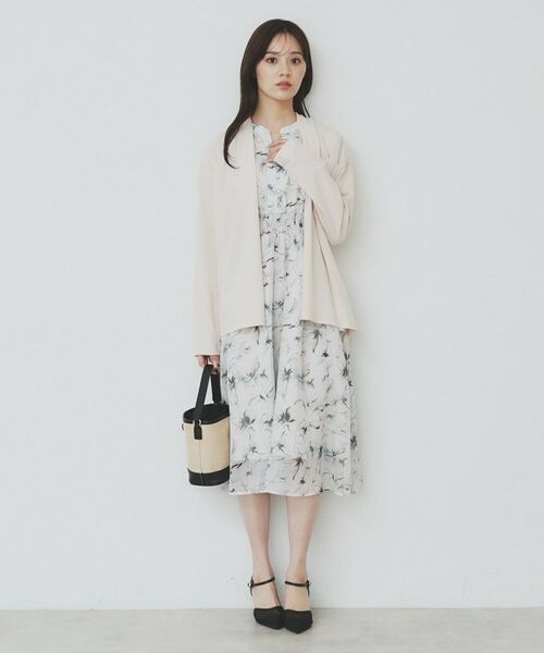 index / インデックス カーディガン・ボレロ | シアージャージミドル丈カーディガン【接触冷感/UVケア/洗濯機洗い可】 | 詳細10