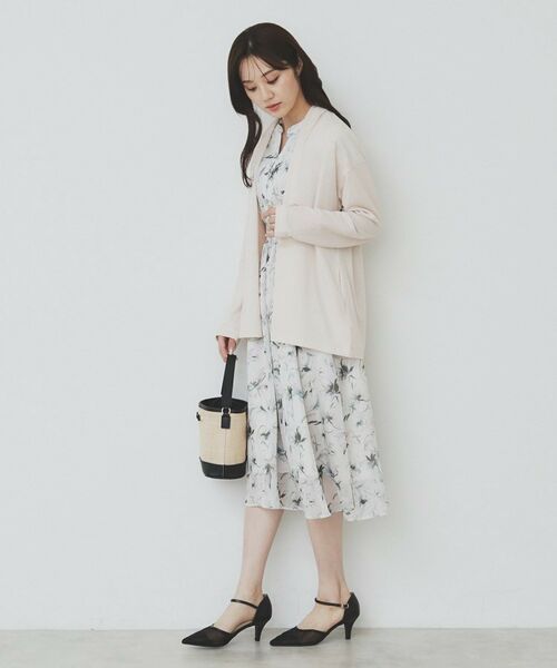 index / インデックス カーディガン・ボレロ | シアージャージミドル丈カーディガン【接触冷感/UVケア/洗濯機洗い可】 | 詳細11