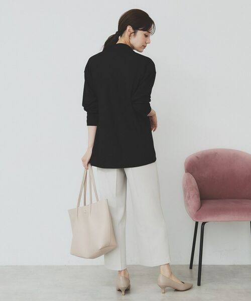 index / インデックス カーディガン・ボレロ | シアージャージミドル丈カーディガン【接触冷感/UVケア/洗濯機洗い可】 | 詳細7