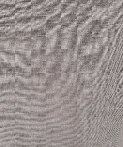 index / インデックス ミニ丈・ひざ丈ワンピース | リネンライクシャツワンピース【洗濯機洗い可】 | 詳細6