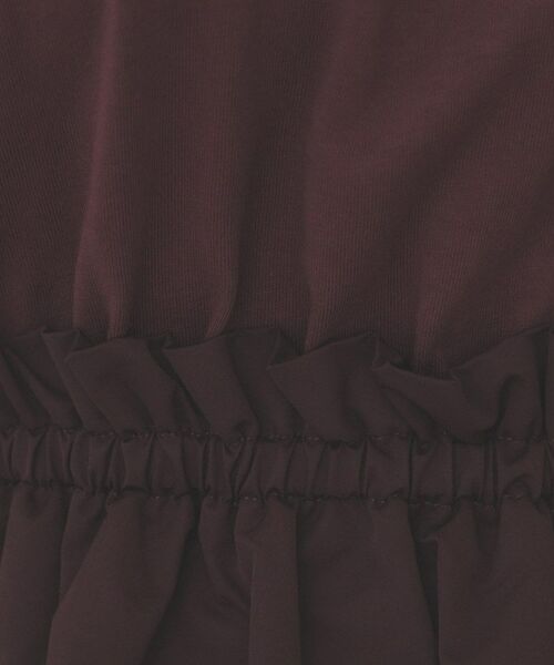 index / インデックス ミニ丈・ひざ丈ワンピース | ドッキングフレアワンピース【洗濯機洗い可】 | 詳細13