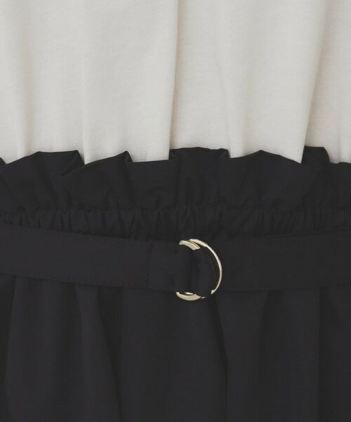 index / インデックス ミニ丈・ひざ丈ワンピース | ドッキングフレアワンピース【洗濯機洗い可】 | 詳細19