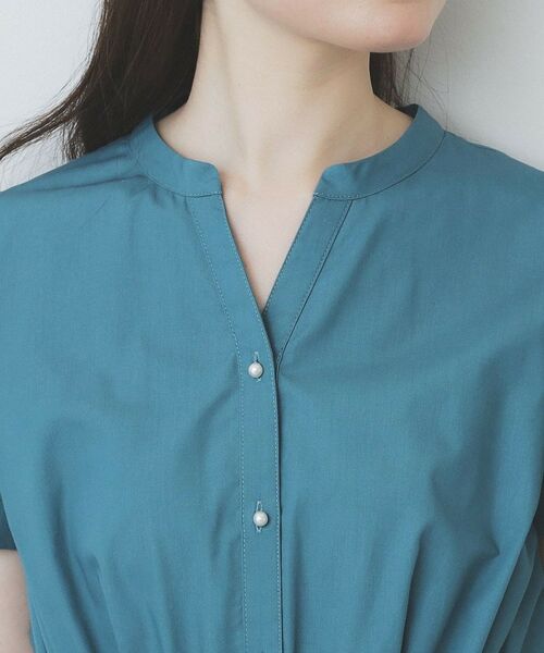 index / インデックス ミニ丈・ひざ丈ワンピース | 《andGIRL掲載》タックフレアワンピース【洗濯機洗い可/イージーアイロン】 | 詳細28