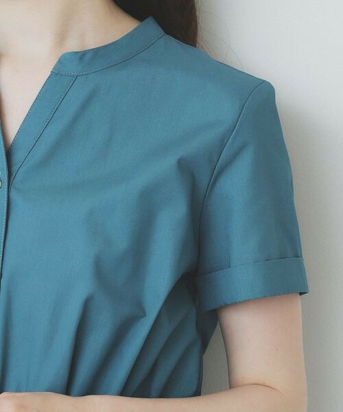 index / インデックス ミニ丈・ひざ丈ワンピース | 《andGIRL掲載》タックフレアワンピース【洗濯機洗い可/イージーアイロン】 | 詳細29