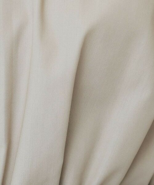 index / インデックス ミニ丈・ひざ丈ワンピース | 《andGIRL掲載》タックフレアワンピース【洗濯機洗い可/イージーアイロン】 | 詳細6