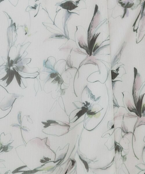 index / インデックス スカート | シアーフラワーフレアスカート【洗濯機洗い可】 | 詳細19