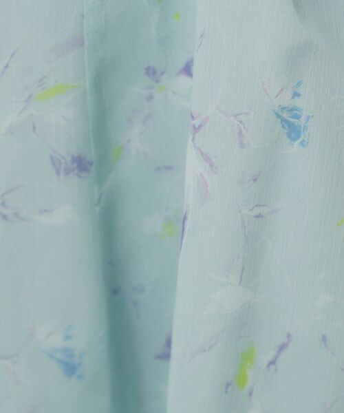 index / インデックス スカート | シアーフラワーフレアスカート【洗濯機洗い可】 | 詳細7