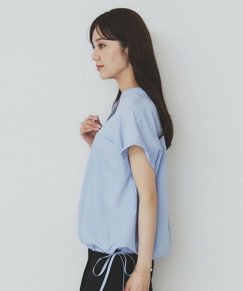 index / インデックス シャツ・ブラウス | ダブルポケットスキッパーシャツ【洗濯機洗い可/イージーアイロン】 | 詳細18
