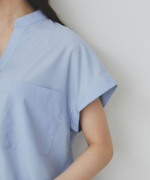 index / インデックス シャツ・ブラウス | ダブルポケットスキッパーシャツ【洗濯機洗い可/イージーアイロン】 | 詳細21