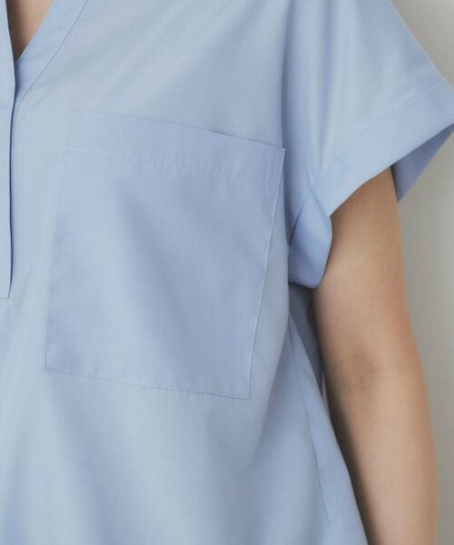 index / インデックス シャツ・ブラウス | ダブルポケットスキッパーシャツ【洗濯機洗い可/イージーアイロン】 | 詳細22