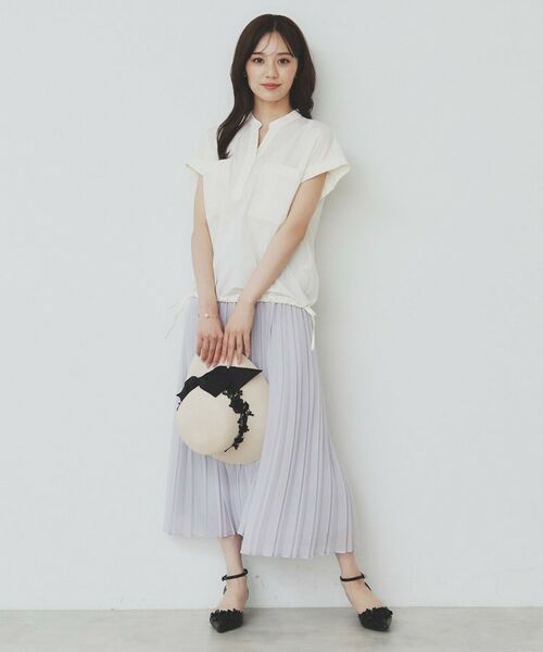 index / インデックス シャツ・ブラウス | ダブルポケットスキッパーシャツ【洗濯機洗い可/イージーアイロン】 | 詳細3